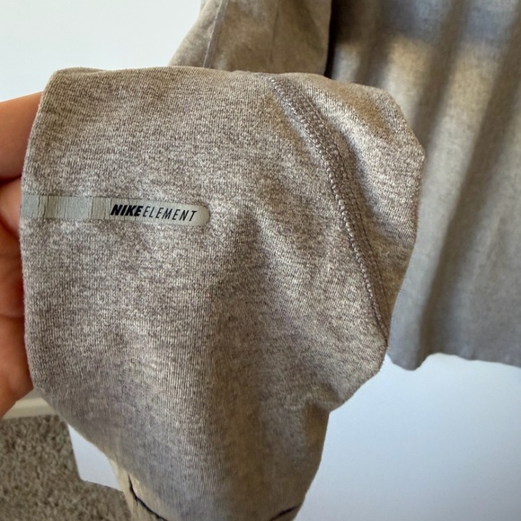 Nike Gray Dri-FIT Quarter-Zip Top - Picture 6 of 8